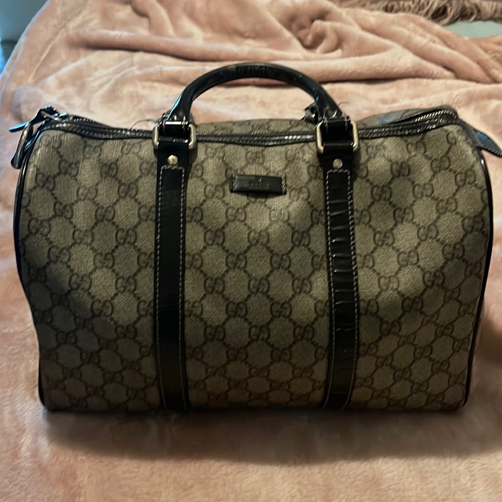 Gucci vinyl bag